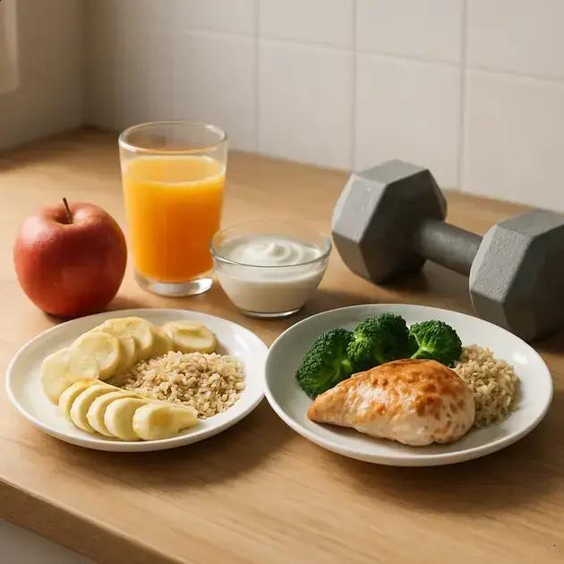 O que Comer Antes e Depois do Treino de Força